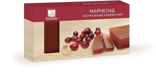 №2 Мармелад пластовый 210г клюквенный в Великих Луках