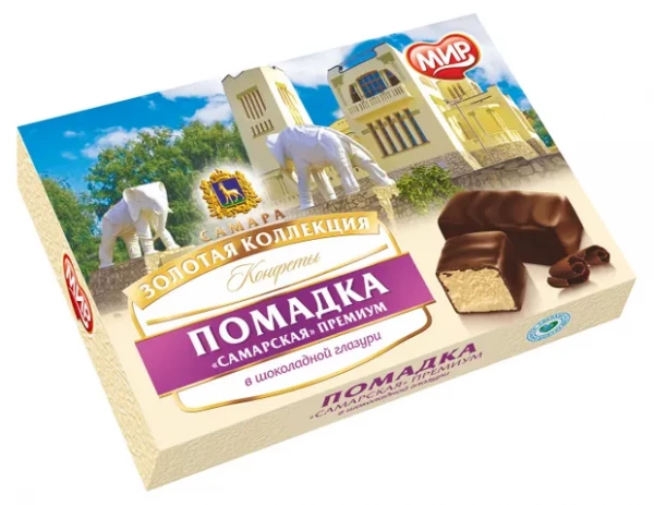 №2 КФ МИР Помадка ШОКОЛАДНОЙ ГЛАЗУРИ 145г  в Великих Луках