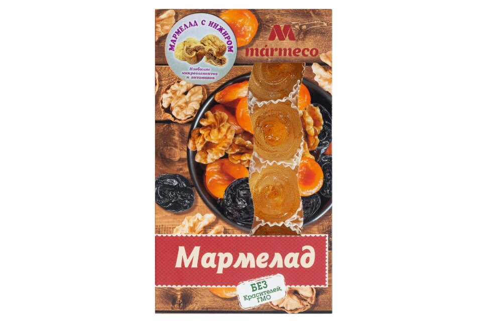  Мармелад Мармеко с инжиром, 180г     в Великих Луках