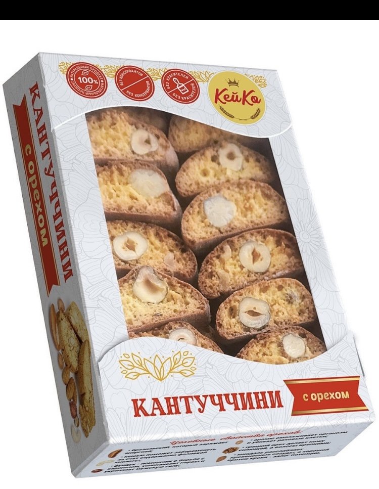  Кей Ко Кантуччини с орехом, 200г    в Великих Луках